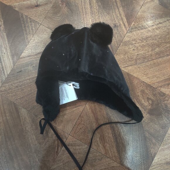 MAISON MICHEL Lara Velvet Hat One Size  new $786.00
